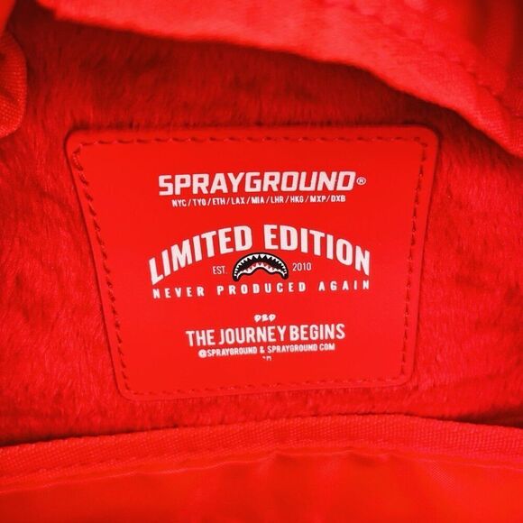 RARE Sprayground Limited Edition Marvel Venom Shark Backpack SOLD OUT Graphic - Picture 3 of 16